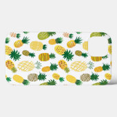 Trendy Pineappel Pattern Case-Mate iPhone Hülle (Rückseite (Horizontal))