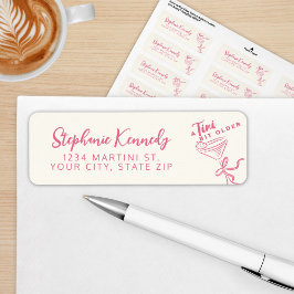 Trendy Pink A Tini Bit Ältere 30. Geburtstag