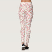 Trendy Pink Cornflakes Leggings (Rückseite)