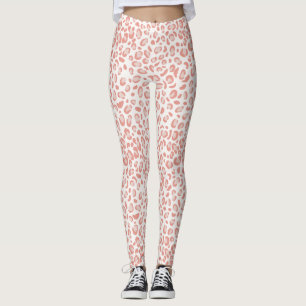 Trendy Pink Cornflakes Leggings