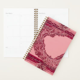 Trendy Pink Cranberry Kunst Planer