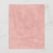 Trendy Pink Dog Silhouette Dog Walker Flyer (Hinten)