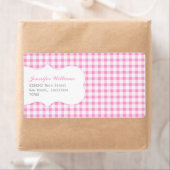 Trendy Pink Gingham (Insitu)