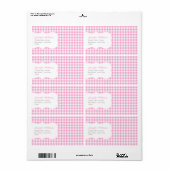 Trendy Pink Gingham (Vorne)