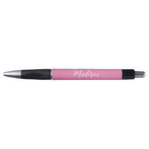 Trendy Pink Girls Name Handgeschriebenes Skript be Kugelschreiber