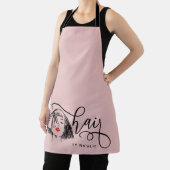 Trendy Pink Hair Chic Schürze (InSitu)