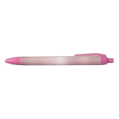 Trendy Pink Rose Gold Moderne elegante Vorlage Kugelschreiber (Oberseite)