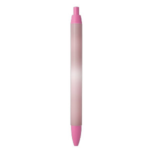 Trendy Pink Rose Gold Moderne elegante Vorlage Kugelschreiber