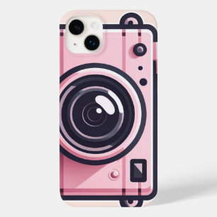 Trendy Pink Snapshot Fotokamera Fotografie Case-Mate iPhone 14 Plus Hülle