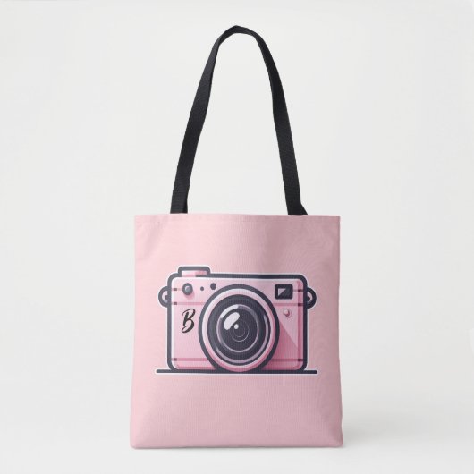 Trendy Pink Snapshot Fotokamera Fotografie Tasche (Vorderseite)