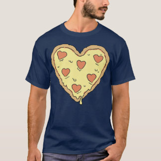 Trendy Pizza Heart Food Spaß 33365665 T-Shirt