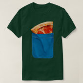 Trendy Pizza Pocket Spaß 33495680 T-Shirt (Design vorne)