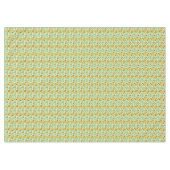 Trendy Pizza Slices on Blue Pizzeria Restaurant Tischdecke (Vorderseite (Horizontal))