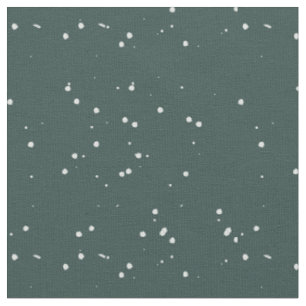 Trendy polka dots grauweißes Muster für Vorhänge Stoff