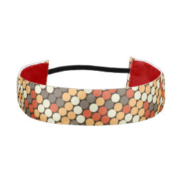 Trendy polka Punkte Muster in rot und grün