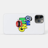 Trendy Pop Art Sassy Lip Case-Mate iPhone Hülle (Rückseite (Horizontal))