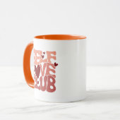Trendy Positive Affirmation Aesthetic Quote Tasse (Vorderseite Links)