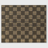 Trendy Premium Luxurious Artisan Wedding Geschenkpapier (Flach)