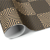 Trendy Premium Luxurious Artisan Wedding Geschenkpapier (Rolleneckpunkt)
