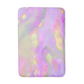 Trendy pretty colorful abstract waves badematte (Vorderseite Vertikal)