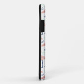 Trendy Princess Flamingo Muster Monogramm Case-Mate iPhone Hülle (Hinten/Rechts)