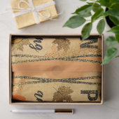 Trendy Pumpkin Spice Elegante Seidenpapier (Geschenk)