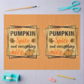 Trendy Pumpkin Spice Elegante Seidenpapier (Basteln)