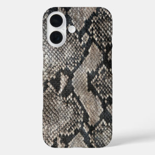Trendy Python Snake Skin - Rich Elegant Fashion iPhone 16 Hülle