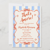 Trendy Quirky Hand Drawn Whimsical Bridal Einladung (Vorderseite)