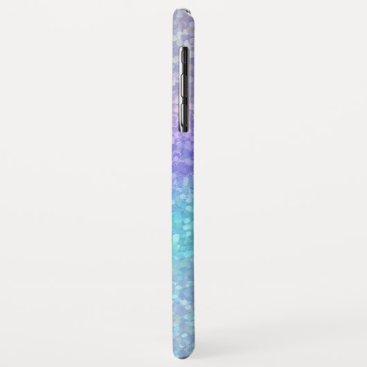 Trendy Rainbow Glitzer Apple Case-Mate iPhone Hülle (Hinten/Links)