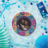 Trendy Rainbow Rose Teller für Backyard Wedding (Party)