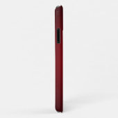 Trendy Red-Black Grainy Vignette Case-Mate iPhone Hülle (Hinten/Rechts)
