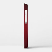 Trendy Red-Black Grainy Vignette Case-Mate iPhone Hülle (Rückseite / Links)