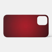 Trendy Red-Black Grainy Vignette Case-Mate iPhone Hülle (Rückseite (Horizontal))