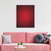 Trendy Red-Black Grainy Vignette Leinwanddruck (Insitu (Wohnzimmer))