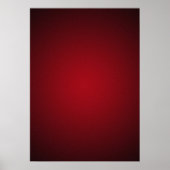 Trendy Red-Black Grainy Vignette Poster (Vorne)