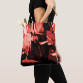 Trendy Red Camouflage Abstrakt Pattern Tasche (Von Nahem)