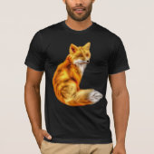 Trendy Red Fox T - Shirt (Vorderseite)