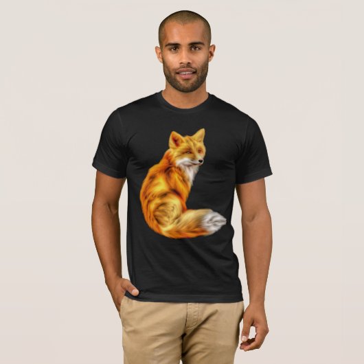 Trendy Red Fox T - Shirt (Vorne ganz)