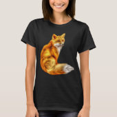 Trendy Red Fox T - Shirt (Vorderseite)