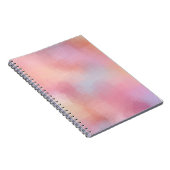 Trendy Red Pink Yellow Blue Lila Green Colors Notizblock (Rechte Seite)