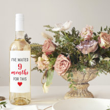 Trendy Red Post Pregnancy Funny Zitat