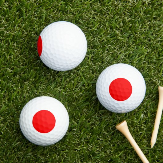 Trendy Red Solid Color Golfball (Insitu Gras)