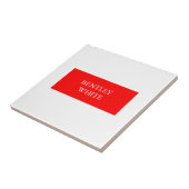 Trendy Red White Stilvoll Einfach Schlicht Ihren N Fliese (Seite)