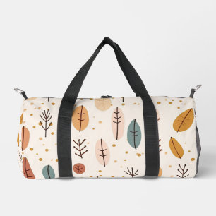Trendy Retro Boho Abstrakt Collection Duffle Bag