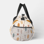 Trendy Retro Boho Abstrakt Collection Duffle Bag (Rechts)