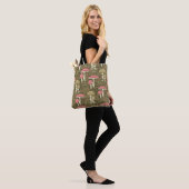 Trendy Retro Boho Magic Mushroom Tasche (Am Model)