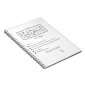 Trendy Retro School Lehrer Wertschätzung Vielen Da Notizblock (Rechte Seite)