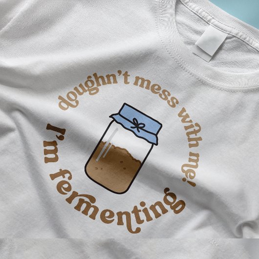 Trendy Retro Sourdough Starter Brot Baker Funny T-Shirt