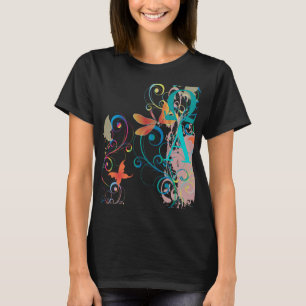 Trendy retro T - Shirt nach Ihrer Eile.